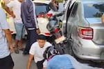 Video: violento choque entre motos y carros en Parque Heredia; esto se sabe