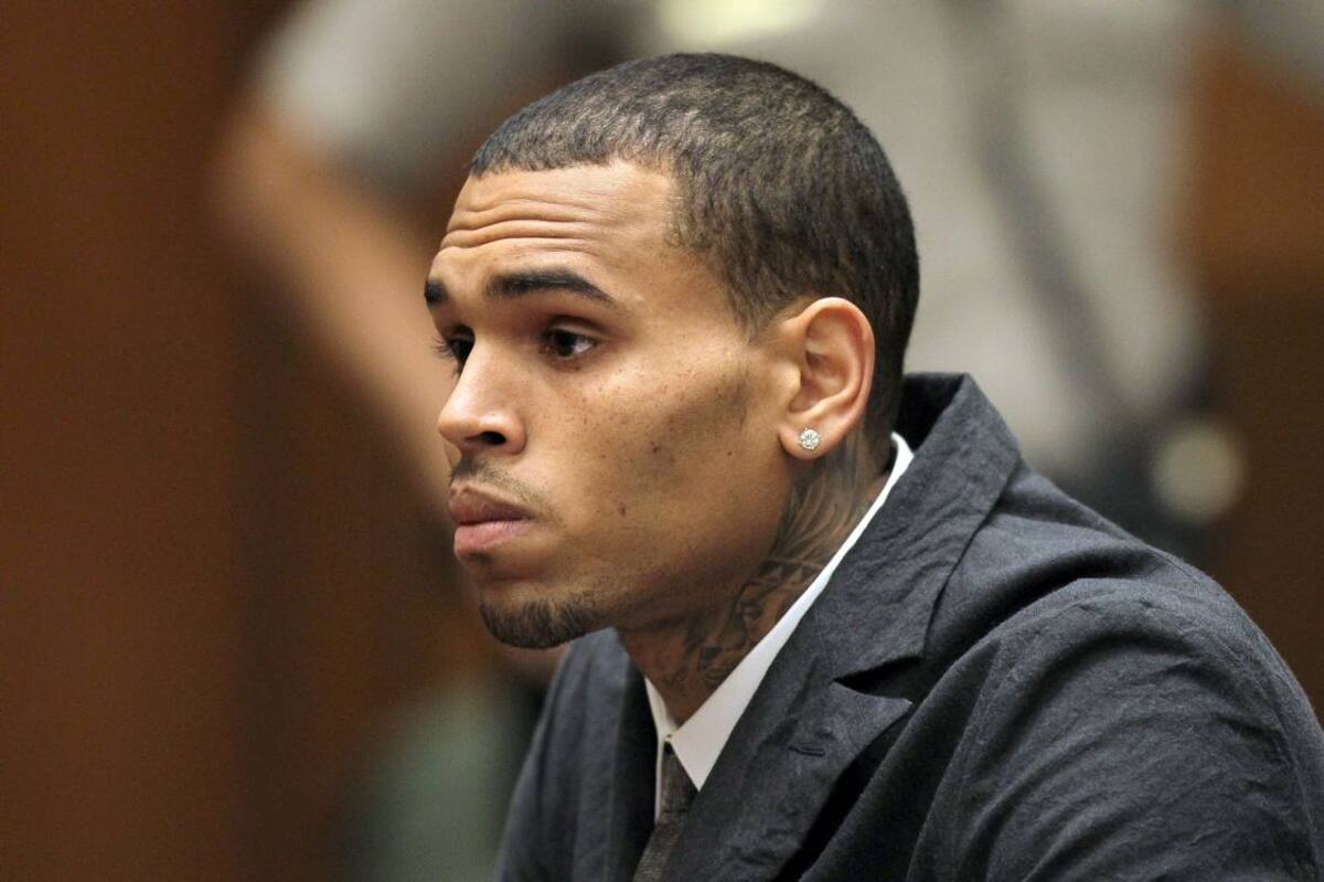 Chris Brown. DAVID MCNEW/AFP/