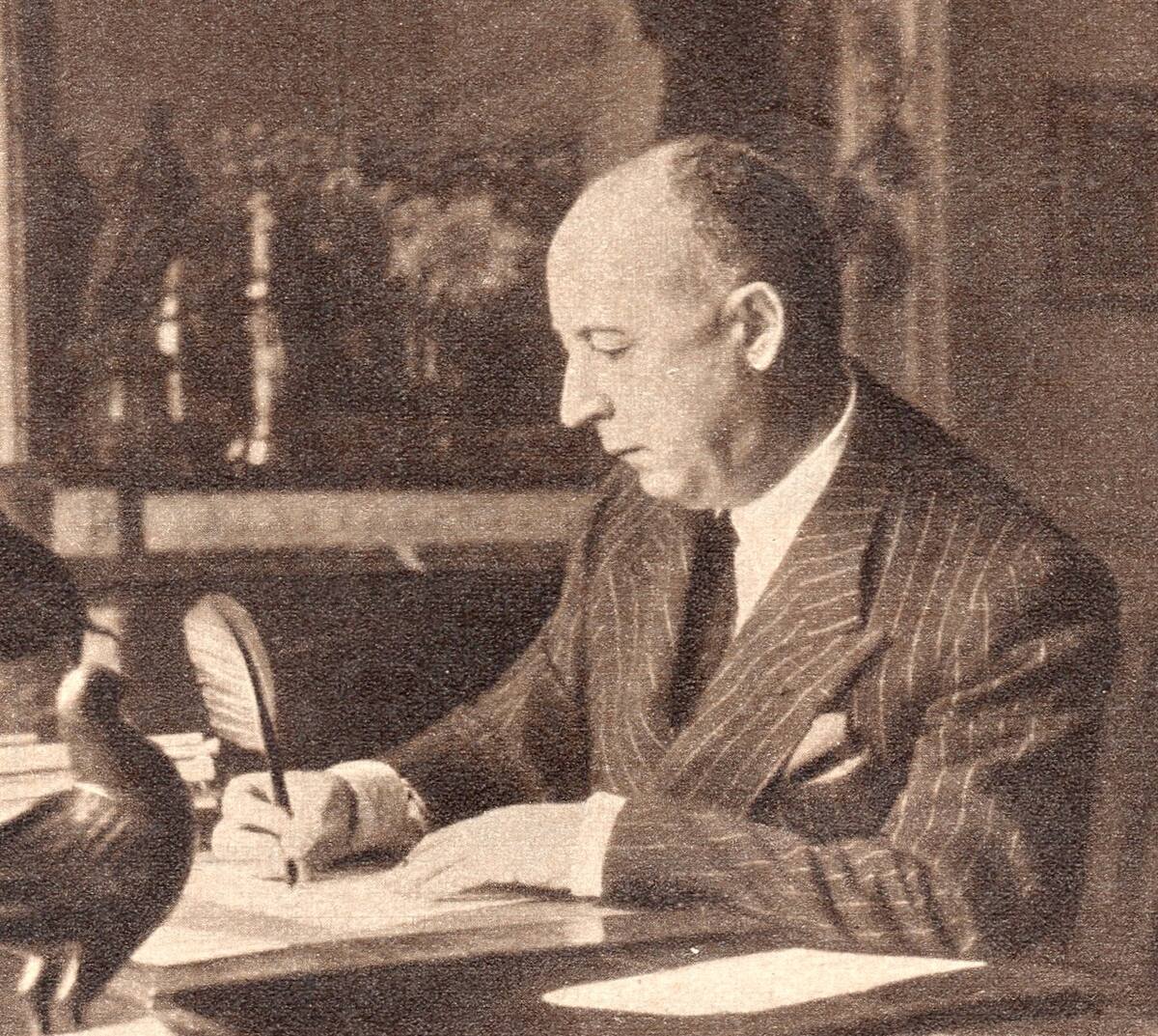 Christian Dior, modisto francés. //Tomada de Internet