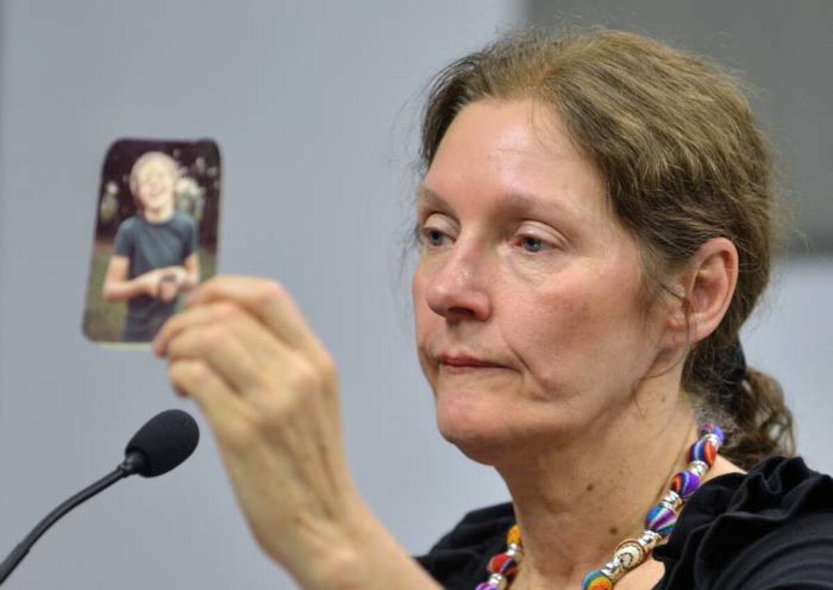 Christine Assange, madre del fundador de Wikileaks, Julian Assange. AFP RODRIGO BUENDIA