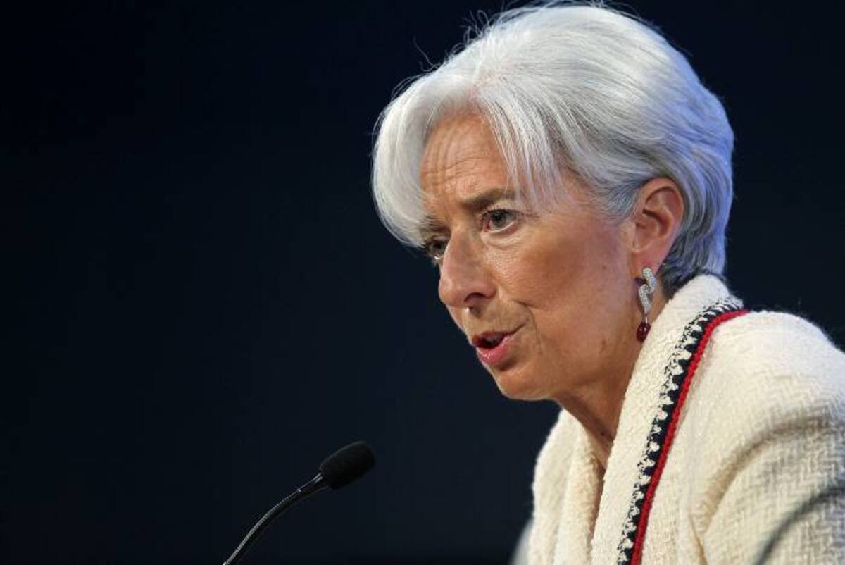 Christine Lagarde, directora del FMI AFP ALEX WONG