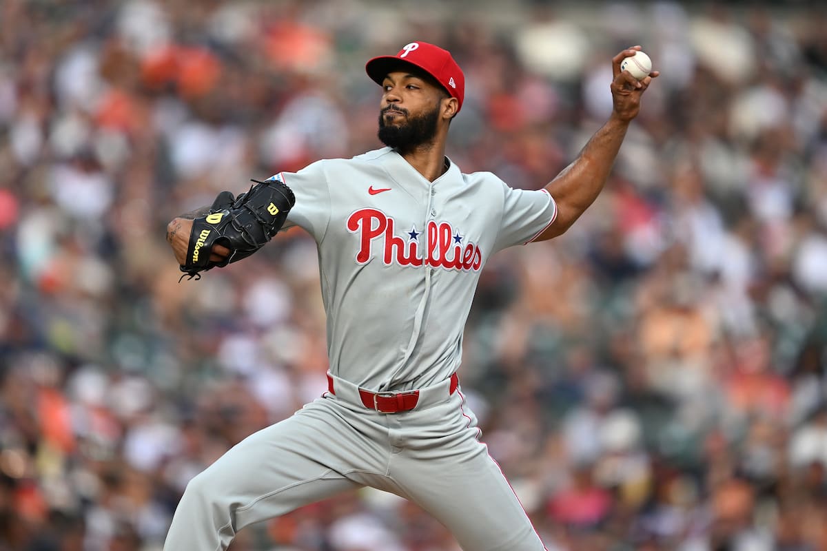 Christopher Sánchez, abridor por la Liga Nacional. //Foto, AP: Lon Horwedel