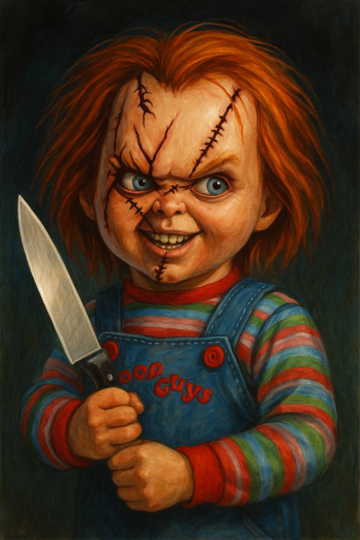 ¿Quién no se horrorizó con el temido Chucky? //Foto: Ilustración IA.