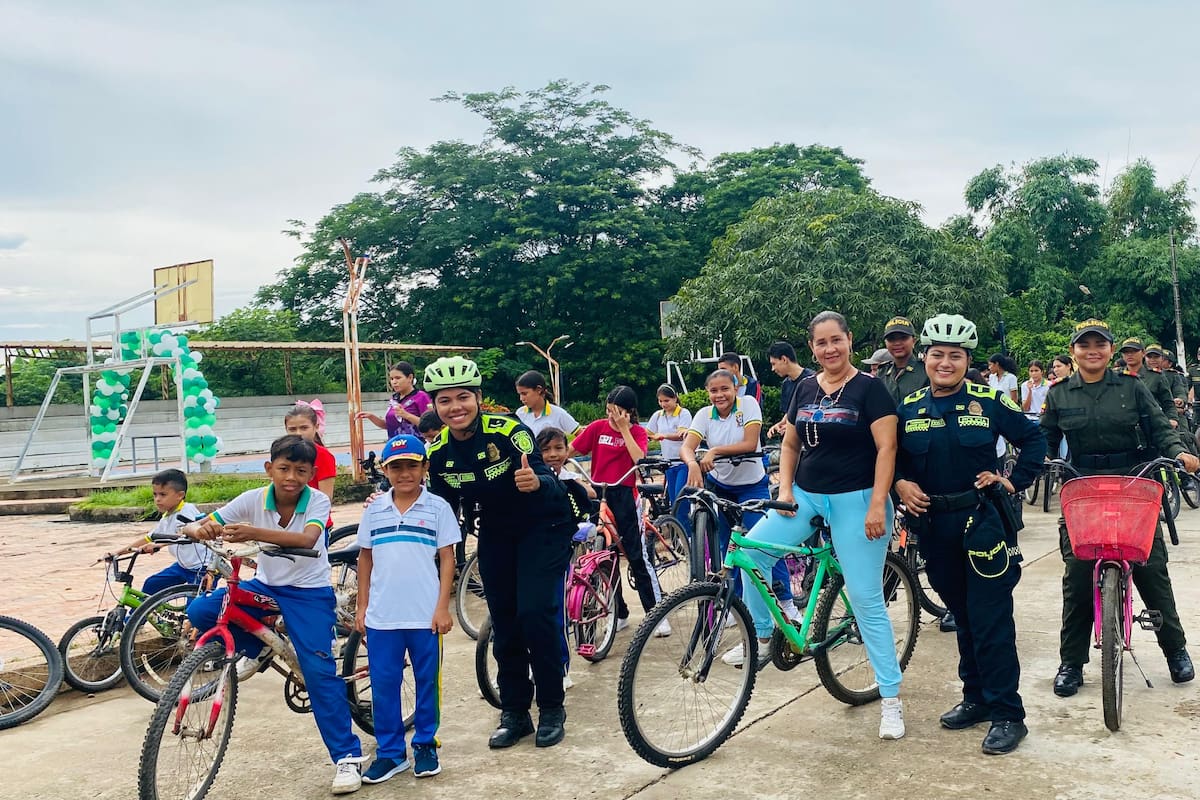 Comunidad de Margarita participó en el gran ‘Ciclopaseo por la seguridad’