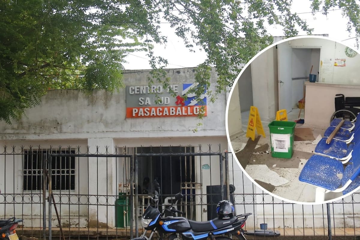 Cierran centro de salud de Pasacaballos por deterioro ante las lluvias