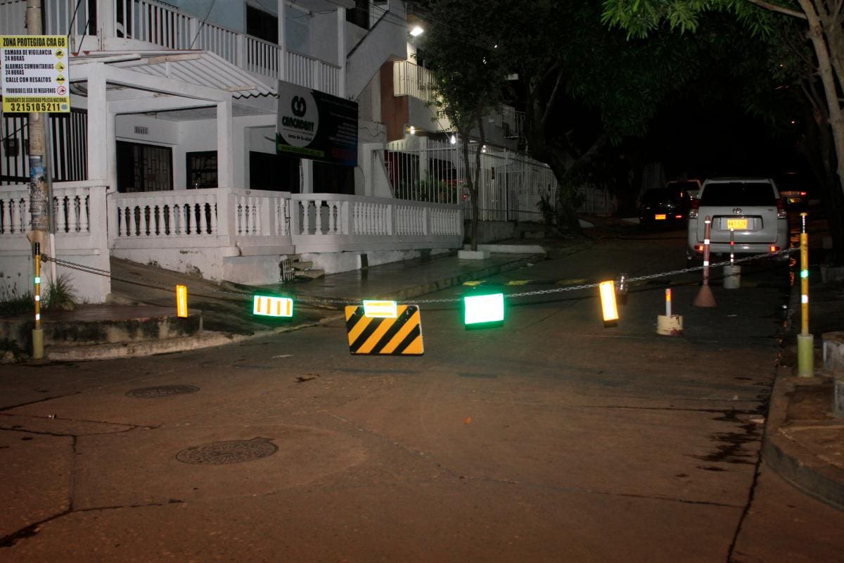 Otra calle cerrada en Cartagena por los vecinos ¿dónde fue?