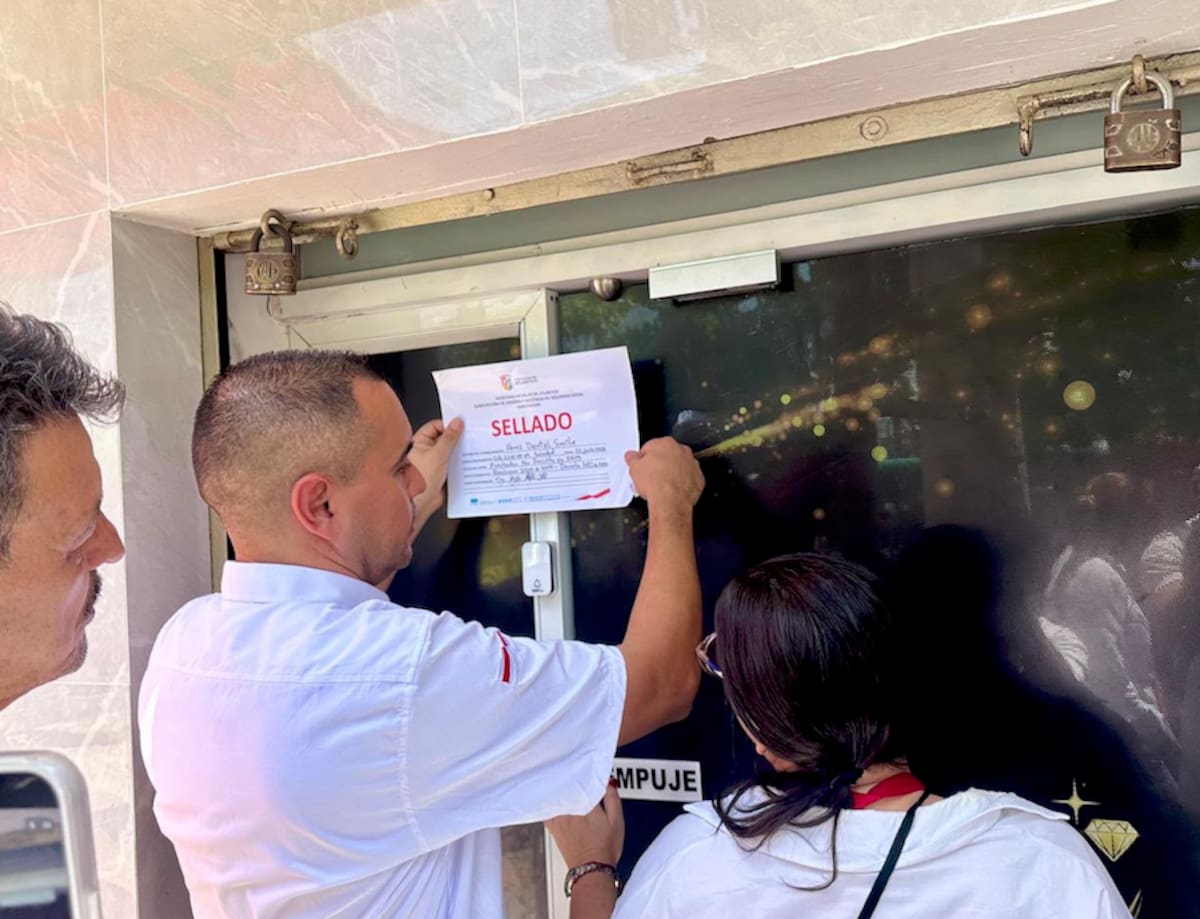 Con esta intervención, ya son 105 los prestadores de servicios de salud cerrados en el municipio por la administración departamental desde 2024.//Cortesía Gobernación del Atlántico.