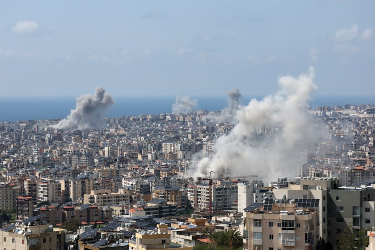 Bombardeos de Israel contra Líbano. // Foto: EFE.