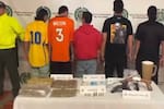 Cinco capturados del grupo criminal ‘Los del Sur’: tenían drogas, celulares y armas