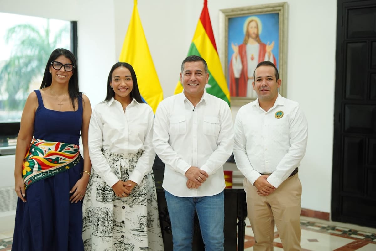 Cindy Ortiz, nueva gerente de la Corporación Fiestas de Independencia de Cartagena. // cortesía: Alcaldía de Cartagena