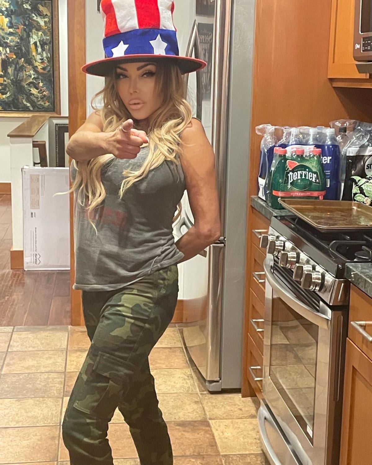 Cindyana Santangelo, actriz de 58 años, estuvo en series como CSI: Miami y Casado con Hijos. //Foto: tomada de redes sociales.