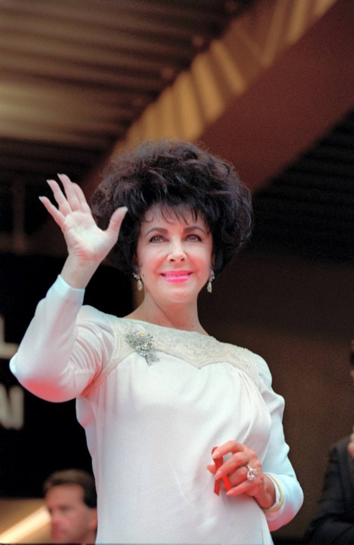 Elizabeth Taylor en mayo de 1993 AFP/GERARD JULIEN
