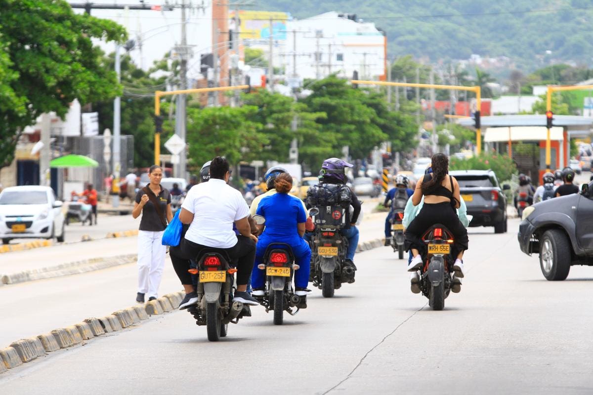 Motocicletas: el gran reto de movilidad para Cartagena