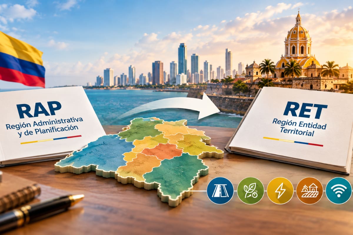 La transformación de RAP en RET: oportunidades y retos para la región Caribe