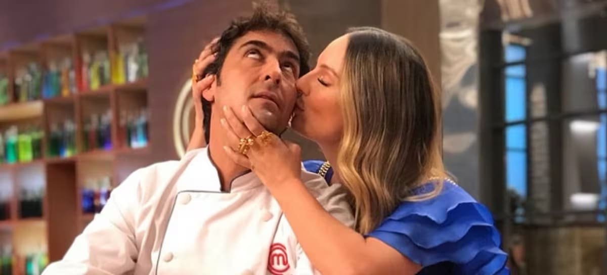 Claudia Bahamón y Christian Carpentier. //Foto: RCN.