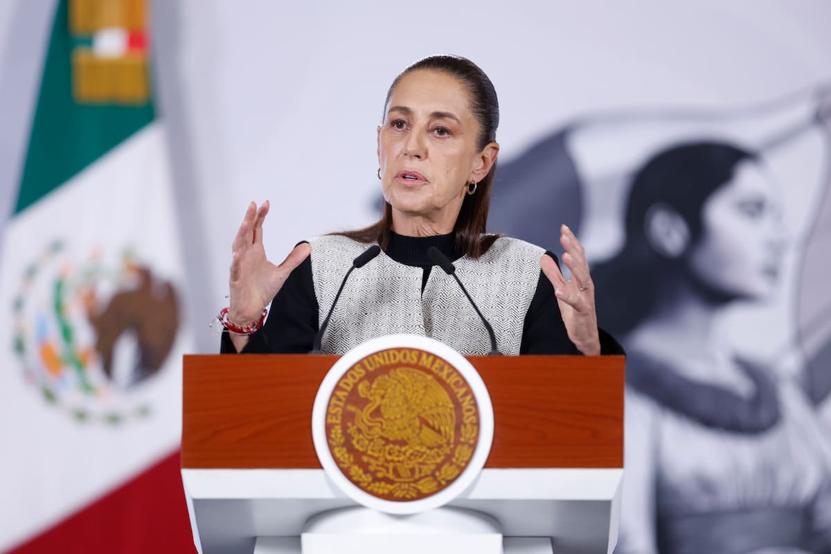 Claudia Sheinbaum, presidenta de México. // Foto: EFE/Sáshenka Gutiérrez