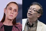 Claudia Sheinbaum le responde a Gustavo Petro y defiende el sistema electoral de México