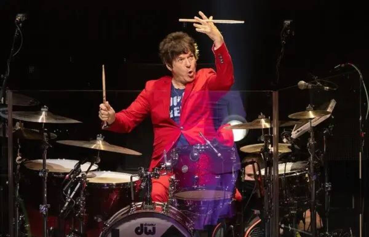 Clem Burke era el legendario baterista de la banda de Blondie. //Foto: tomada de Internet.