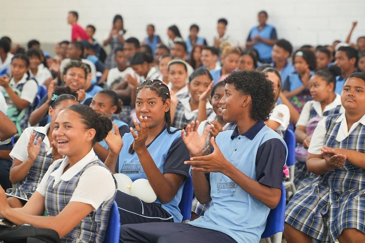 Muchos jóvenes de Clemencia podrán recibir clases universitarias en Clemencia, Bolívar. // Foto: Cortesía - Gobernación de Bolívar.