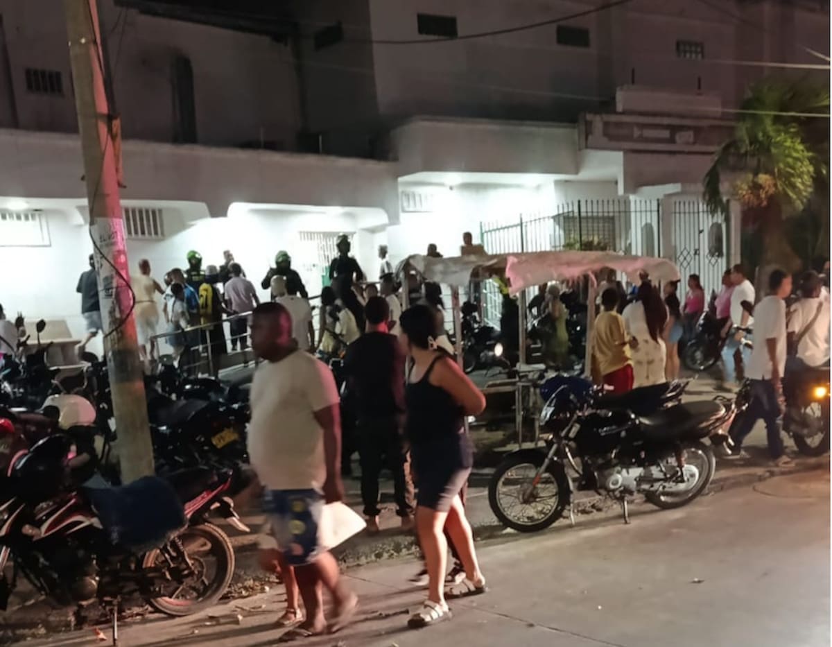 Nini Johana Torres García, fue llevada hasta la Clínica San Ignacio de Barranquilla, donde recibe atención médica.//Cortesía Red de Cooperantes.