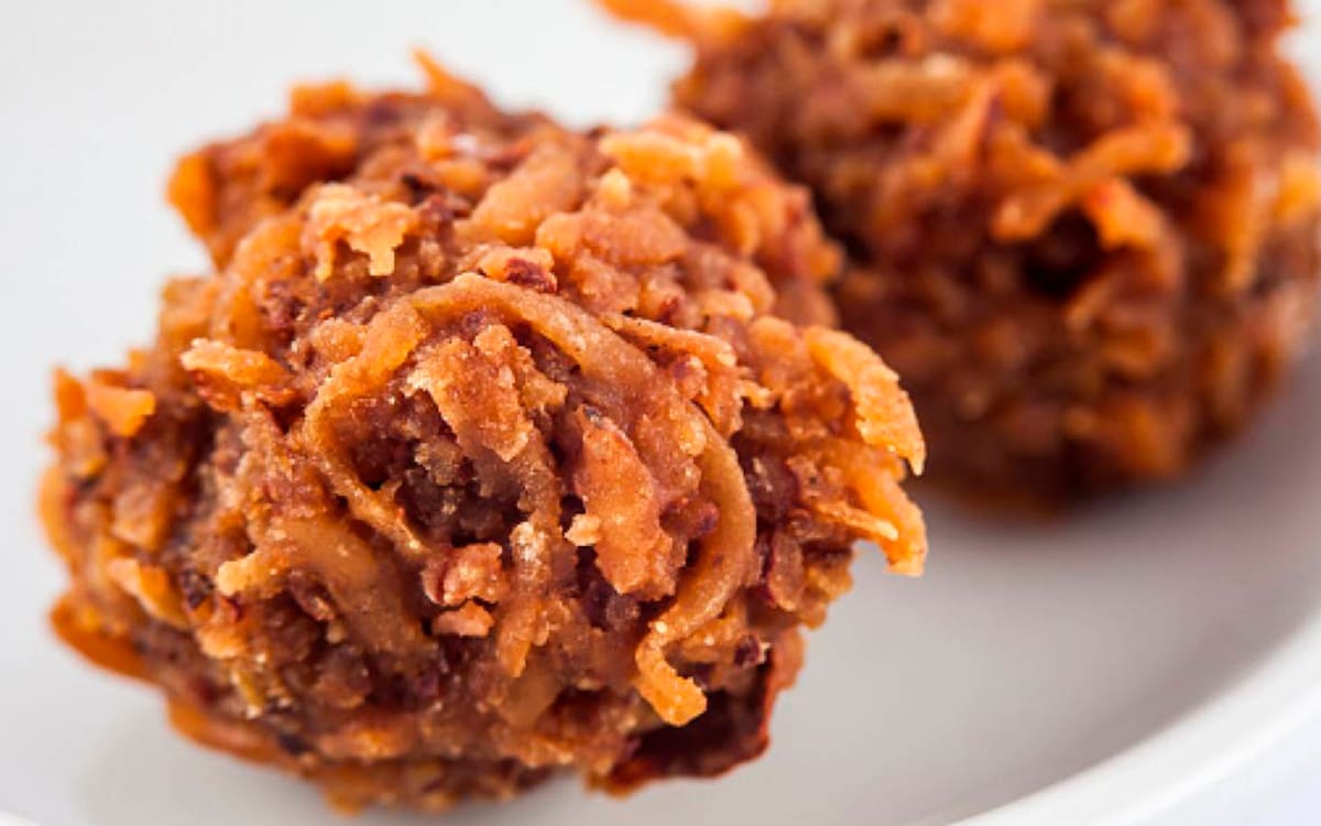 Cocadas, dulces tradicionales del lugar.