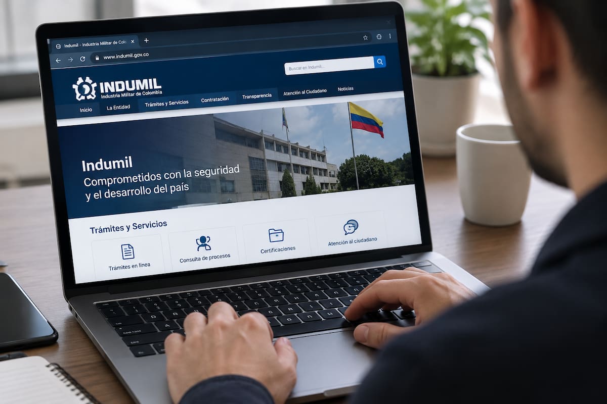 Colapsó página web de la Indumil tras decreto que habilita el porte legal de armas en Colombia