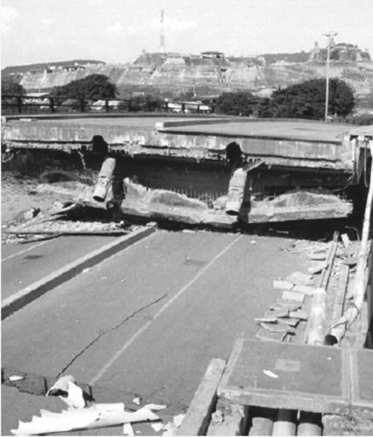 Colapso Puente Heredia. // Foto: Cortesía