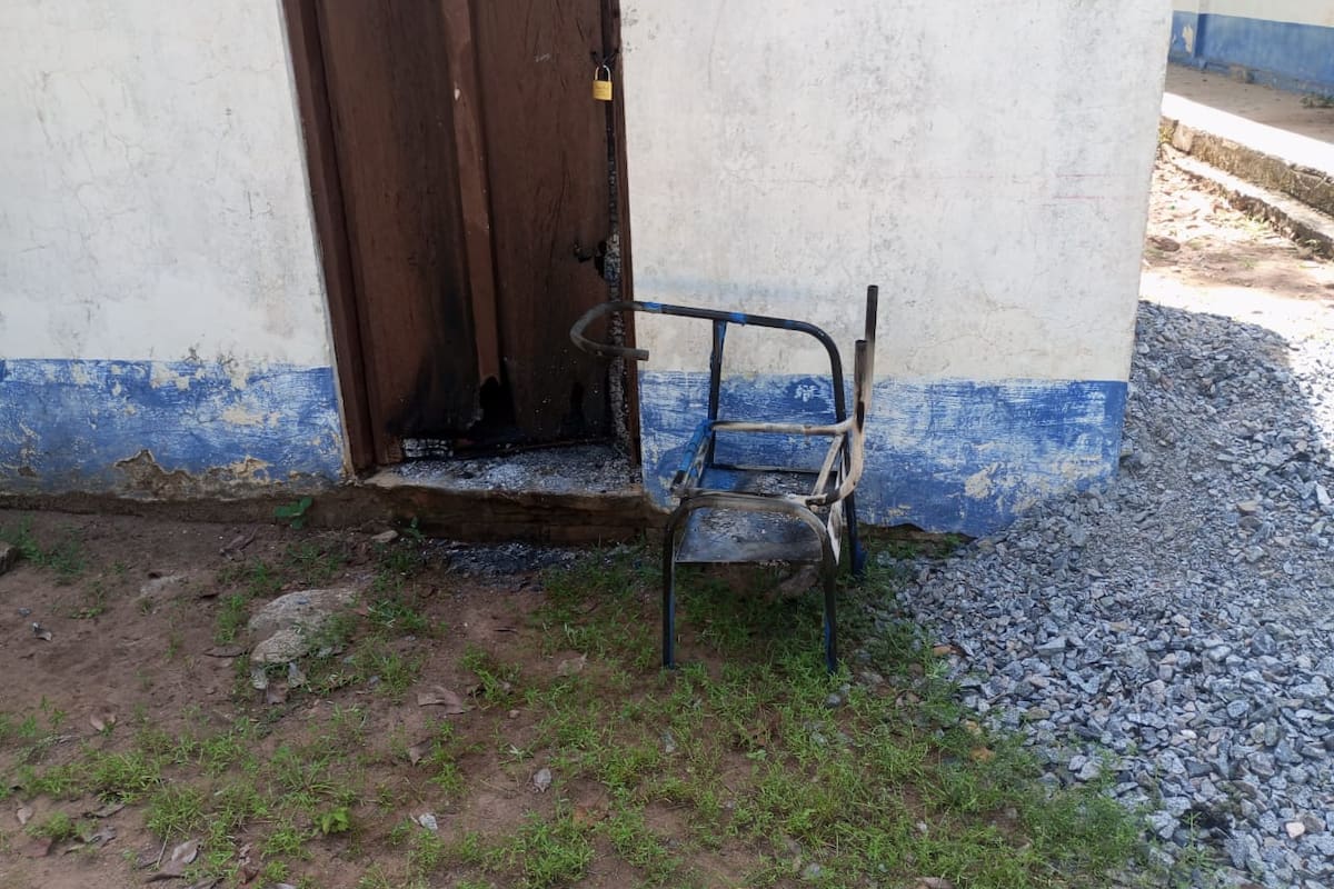 “Esto pasó por no tener vigilancia”: vandalizan colegio en el sur de Bolívar