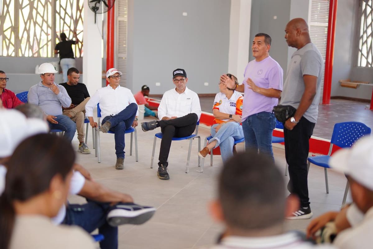 Según el alcalde de Cartagena, Dumek Turbay Paz, la IE Santa María reabrirá sus puertas el 2 de marzo de 2026. // Foto: Cortesía - Alcaldía de Cartagena.