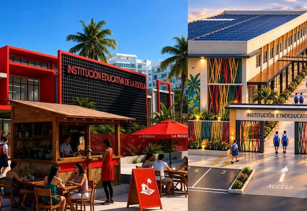 Alcaldía de Cartagena radica proyecto para obras educativas en La Boquilla y Santa Ana
