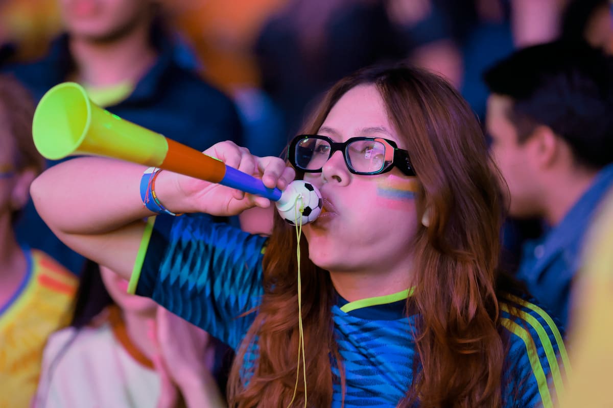 La hinchada de Colombia espera muy buenos resultados de la tricolor y sueña con un título. //AP