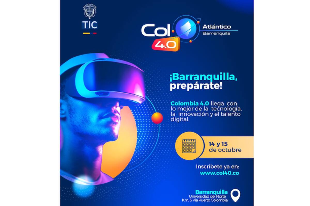 Colombia 4.0 llega al Atlántico para impulsar el talento digital