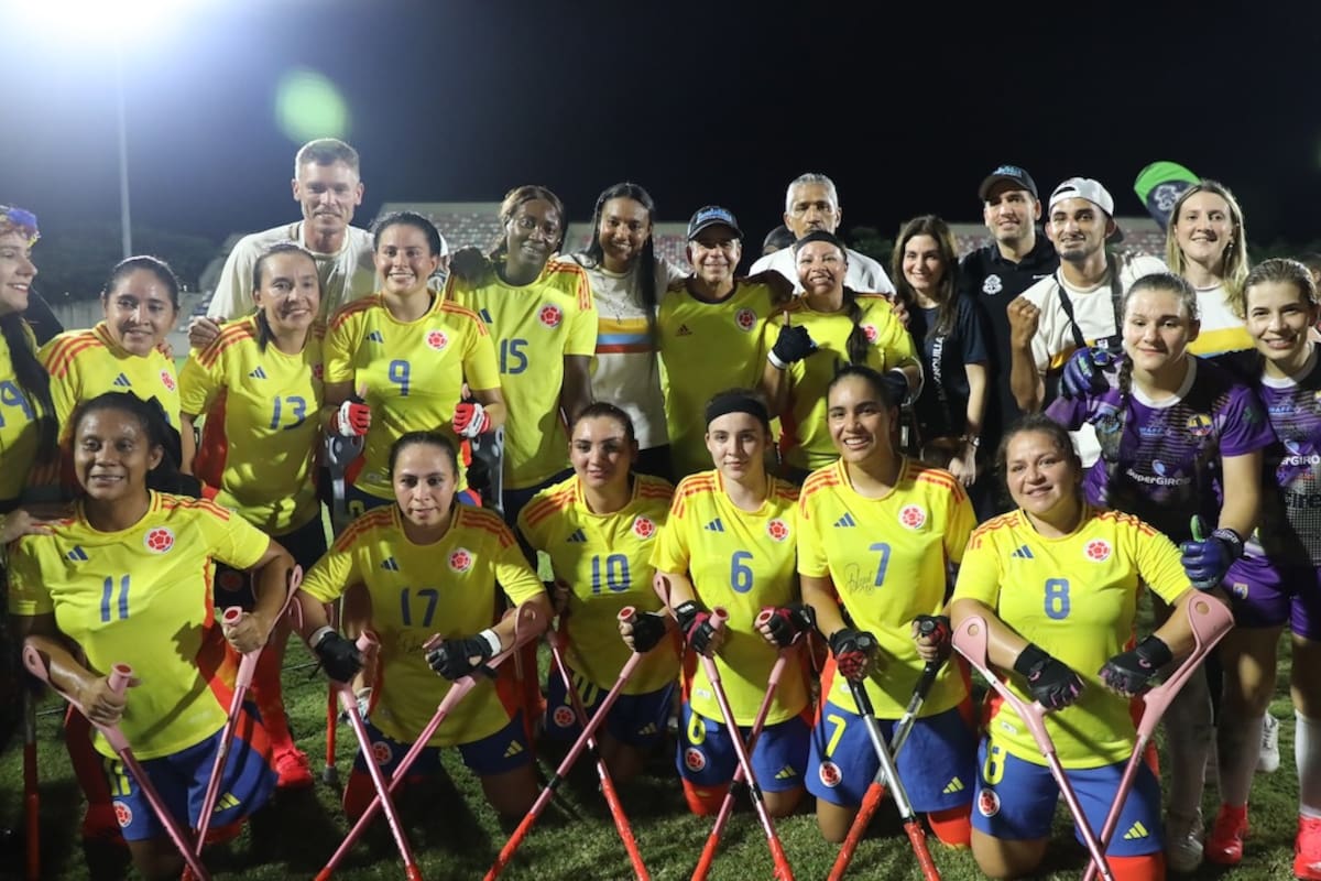 ¡Gracias Guerreras! Colombia campeón Mundial de Fútbol de Amputadas