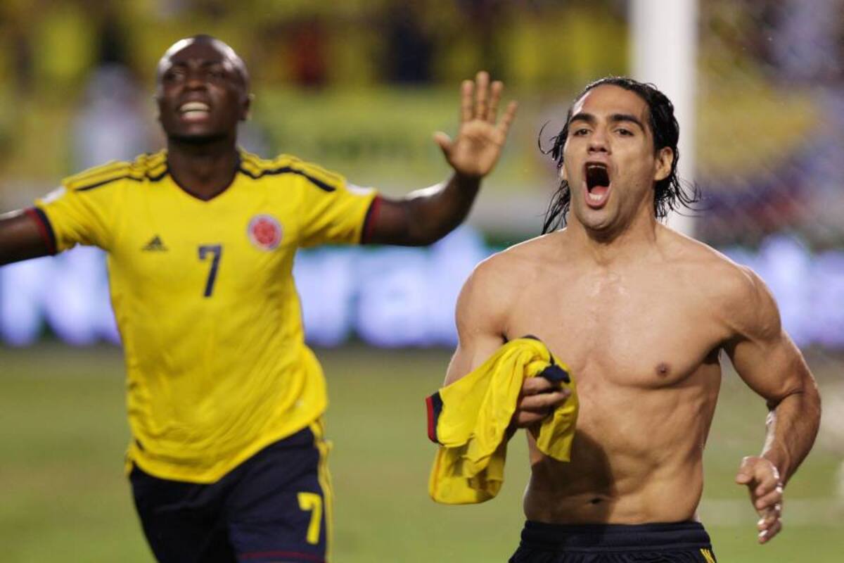 Radamel Falcao fue el héroe en el partido ante Chile en las Eliminatorias al Mundial de Brasil 2014. //Foto, EFE: MAURICIO DUEÑAS