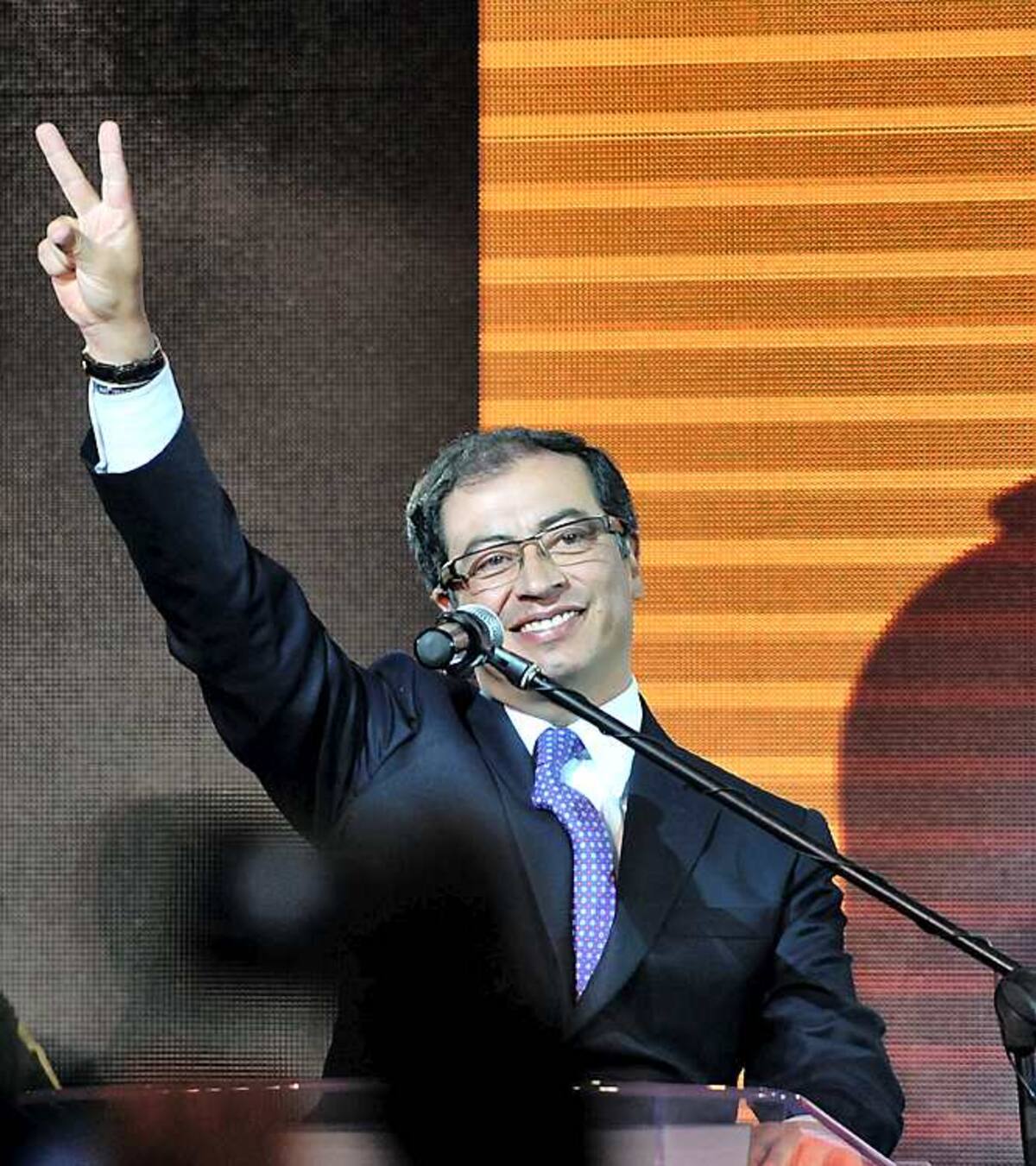 Gustavo Petro, es el nuevo alcalde de Bogotá. AFP GUILLERMO LEGARIA
