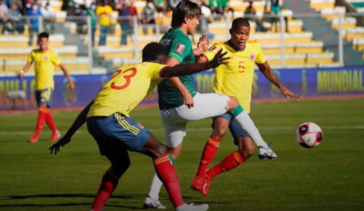 Bolivia solo le ha ganado a Colombia por Eliminatorias en una ocasión. //Archivo EFE