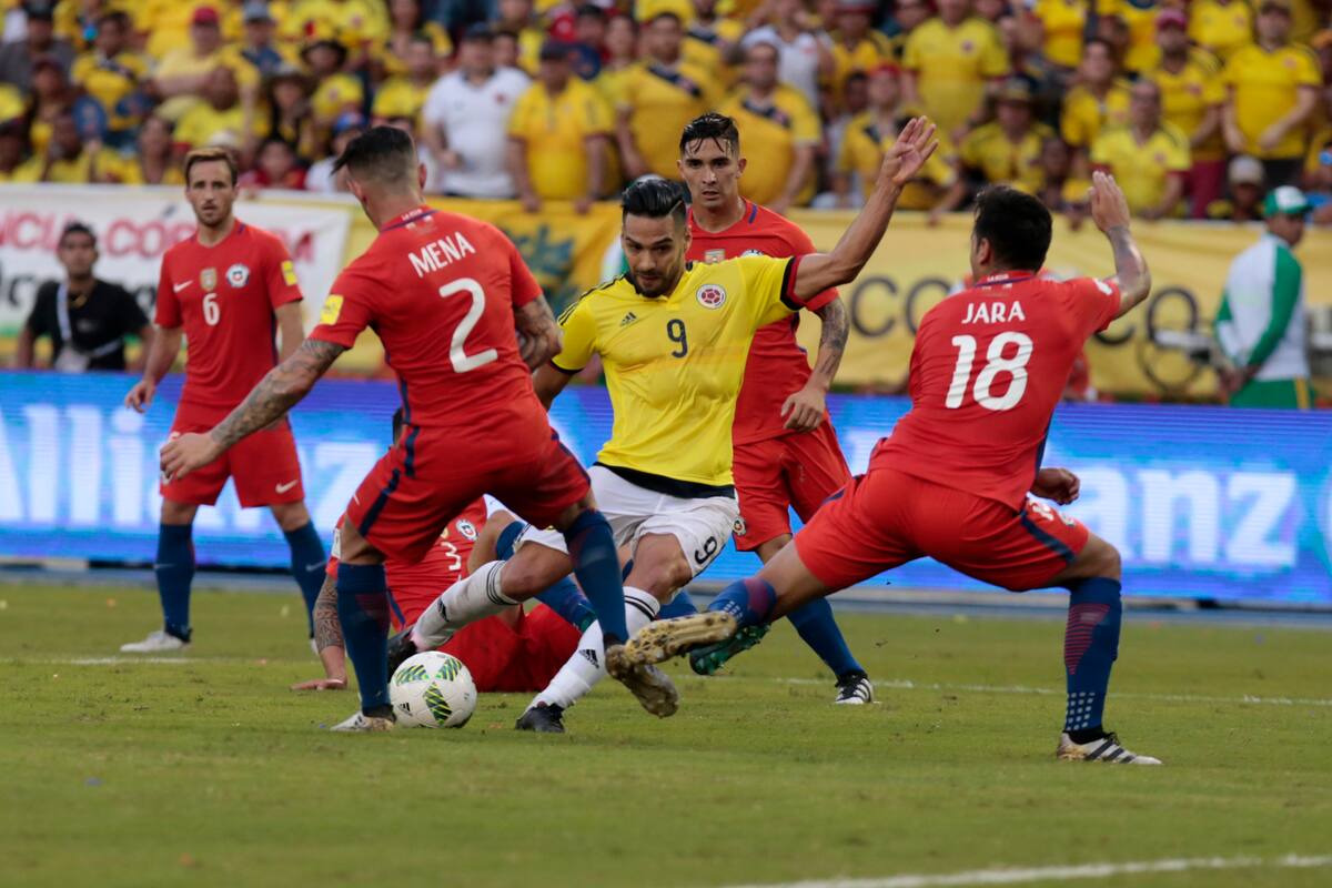 Colombia vs. Chile: ¿Cuántas veces se han enfrentado?
