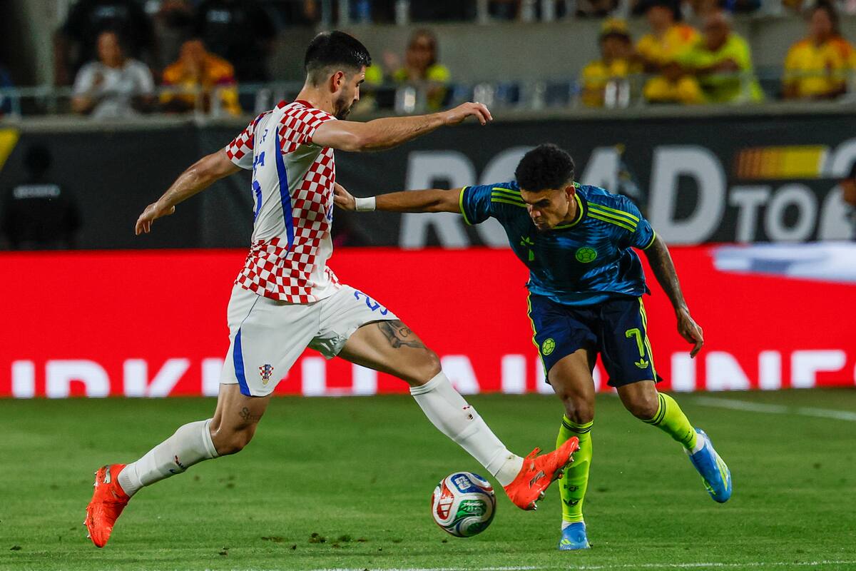 Colombia cayó ante Croacia en su primer amistoso en la fecha FIFA. //Foto, AP: Kevin Kolczynski