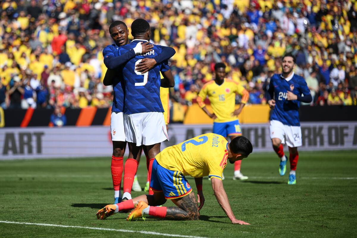 La Francia “B” fue mucho para Colombia en su último amistoso: dura derrota
