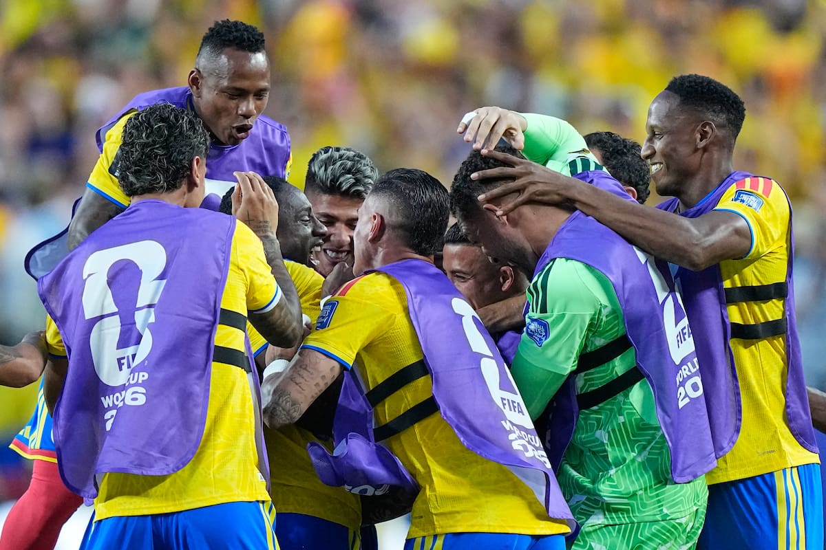 Colombia continúa su sueño mundialista en México, Estados Unidos y Canadá 2026. //Foto, AP: Charlie Riedel