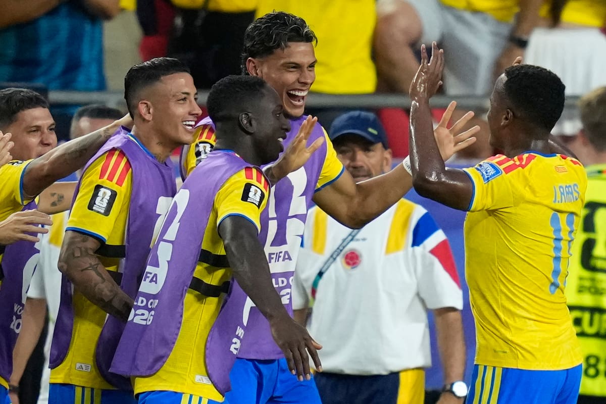 Colombia derrotó a Ghana y se alista para su partido con Suiza en el Mundial. //Foto, AP: John Locher