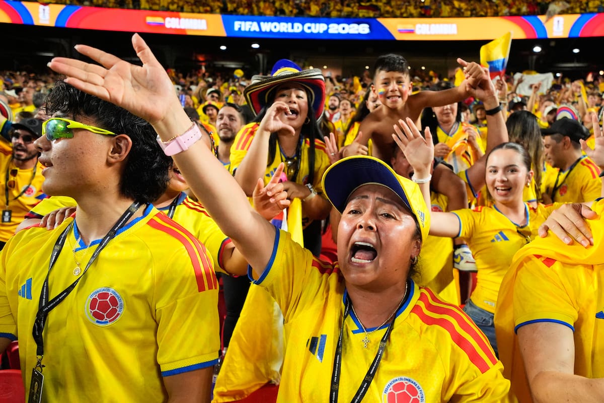 El día que la hinchada de Colombia se hizo sentir en Kansas City