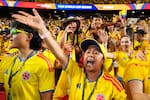 El día que la hinchada de Colombia se hizo sentir en Kansas City