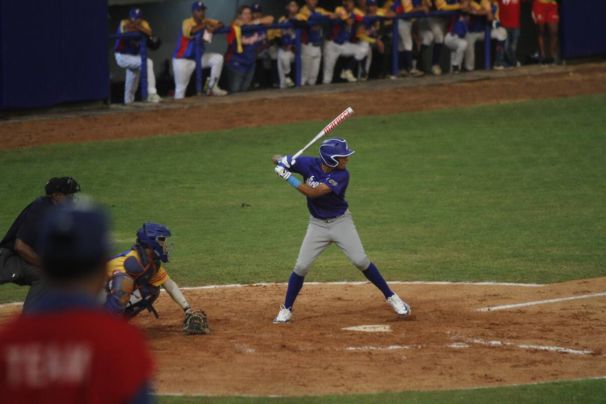Partido entre Colombia vs. Italia por la jornada 1 del mundial de Beisbol sub-15. // Cortesía.