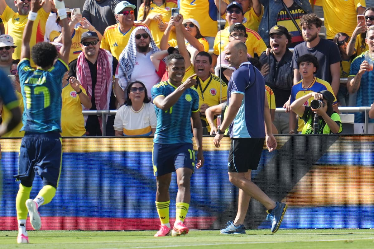 Colombia vence a Jordania en el amistoso rumbo al Mundial tras el primer tiempo