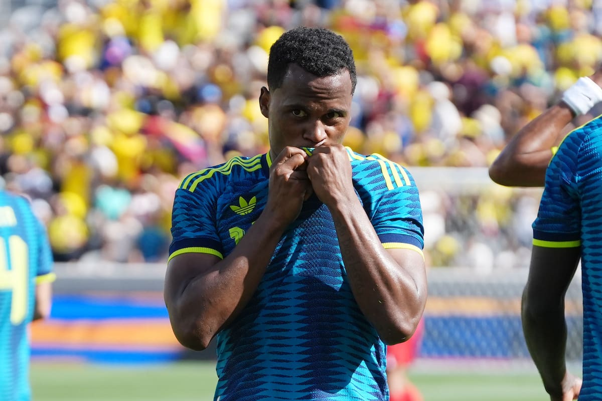 Jhon Arias fue uno de los protagonistas en la victoria de Colombia sobre Jordania en su último amistoso rumbo al Mundial. //Foto, EFE: Omar Alonso