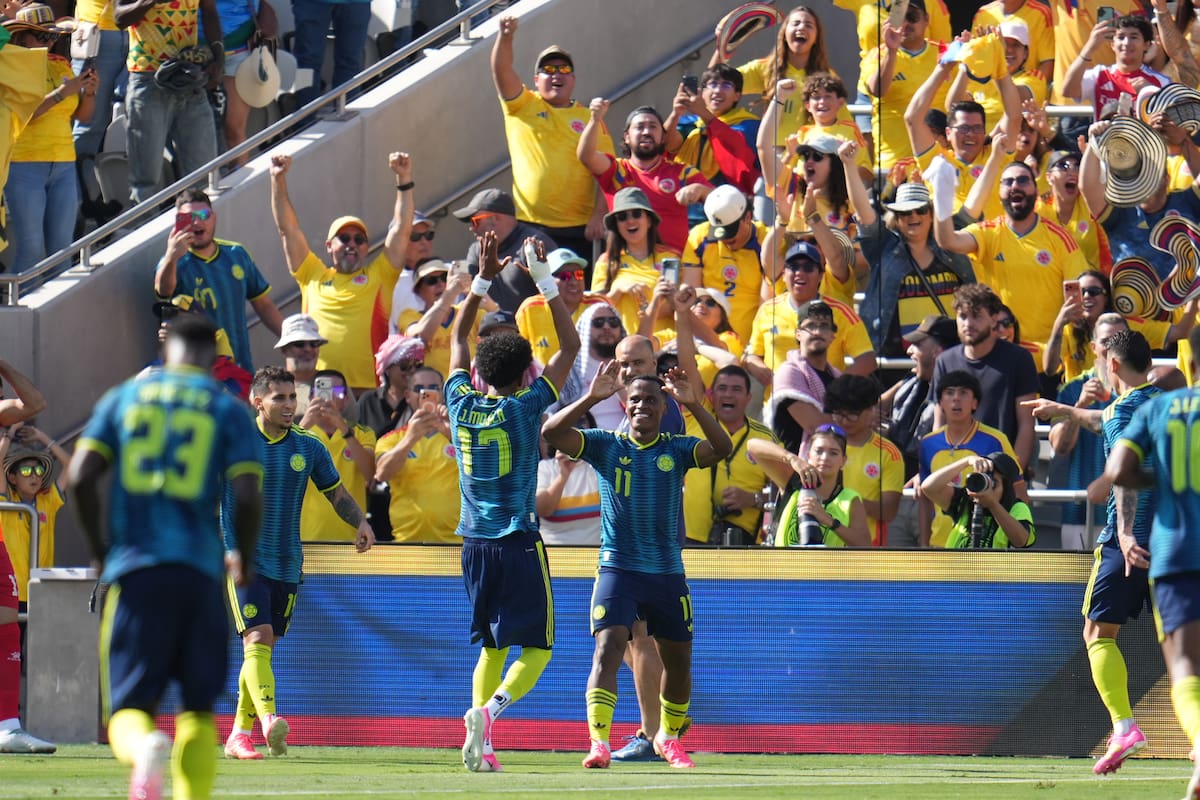 Colombia llegará con buenas sensaciones al Mundial de 2026 tras su victoria ante Jordania en el último amistoso. //Foto, AP: Gregory Bull