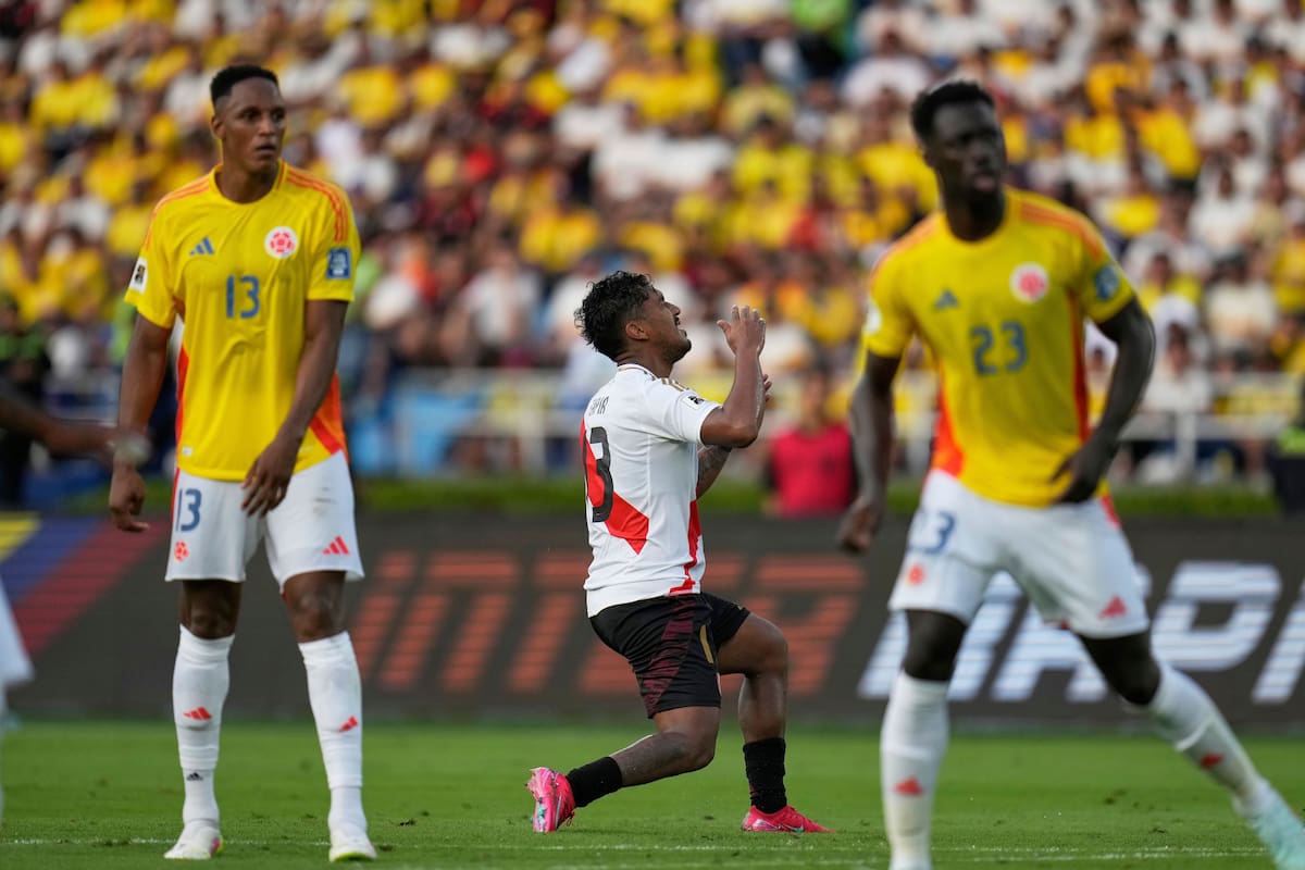 Colombia se duerme, empata y aún no asegura cupo al Mundial 2026