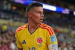 El lamento de James Rodríguez tras el empate de Colombia con Portugal en el Mundial