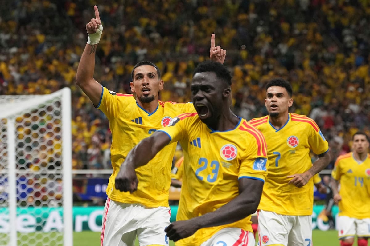 Con la victoria de Colombia sobre RD Congo, así quedó la tabla de posiciones del Grupo K